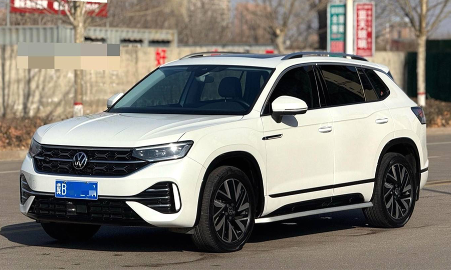 Volkswagen-Tayron-Used Volkswagen Tanyue 2024 Model 380TSI 4WD R-Line High Energy Edition 2.0T 220HP L4 7DCT