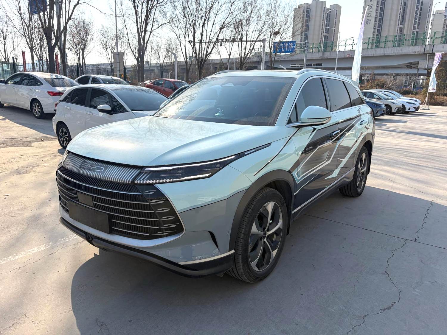 Used BYD Frigate 07 2023 Model DM-i 100KM Flagship Edition 1.5T 139HP L4 E-CVT PHEV 18.3kWh 100km