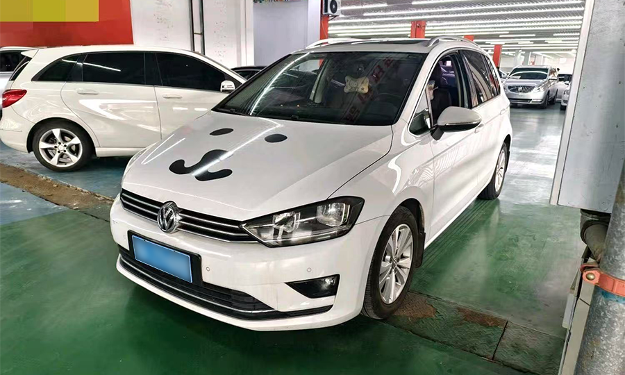 Volkswagen-Golf Sportsvan-Used Volkswagen Golf Sportsvan 2018 Model 230TSI Automatic Ambition 1.4T 131HP L4 7DCT