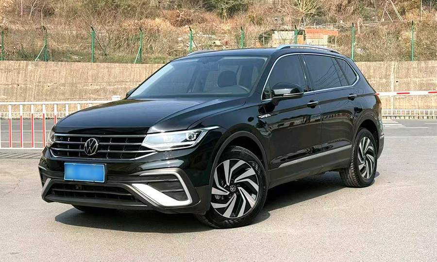 Volkswagen-Tiguan L-Used Volkswagen Tiguan L 2024 Model 330TSI Automatic FWD Smart Enjoy Edition 2.0T 186HP L4 7DCT