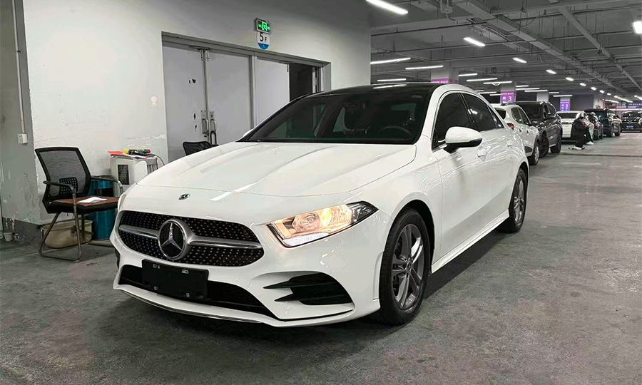 Mercedes-Benz-A-Class-Used Mercedes-Benz A-Class 2022 Model Facelift A 180 L Sport Sedan 1.3T 136HP L4 7DCT