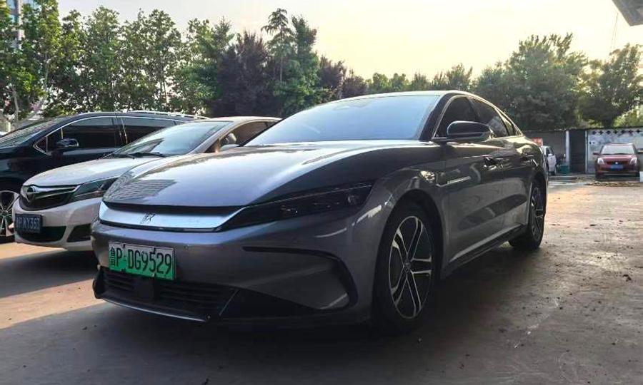 BYD-Han-Used BYD Han 2023 Model EV 605KM FWD Premium Edition BEV 72kWh 605km