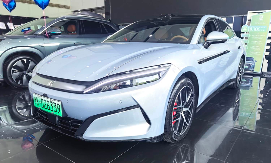 BYD-Han L-Used BYD Han L 2025 Model EV AWD LiDAR Flagship Edition BEV 83.2kWh 601km