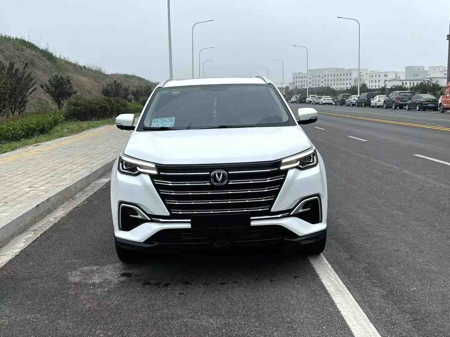 Changan-CS55 PLUS-Used In Stock Changan CS55 PLUS 2020 Model 156HP 6MT S Grade White SUV Export