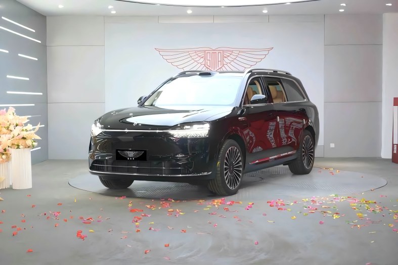 AITO-M9-Used 2025 AITO M9 EREV Ultra 52kWh 6-Seater 422hp Automatic SUV In Stock Export Wholesale